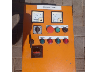 5,5 Kw 3 Phase Pump motor controller ;; Auto/Man; No load; voltage display; with automatic level control