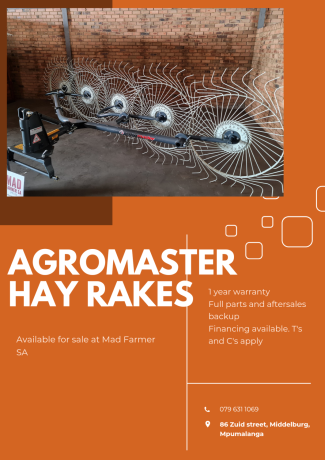 brand-new-agromaster-hay-rakes-available-for-sale-big-0